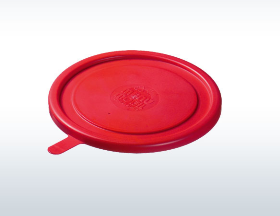 Kunststoffdeckel rot
