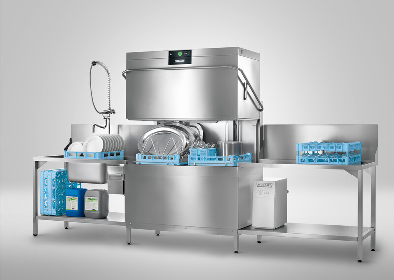 Doppelkorb-Haubenspülmaschine AUPT-10B