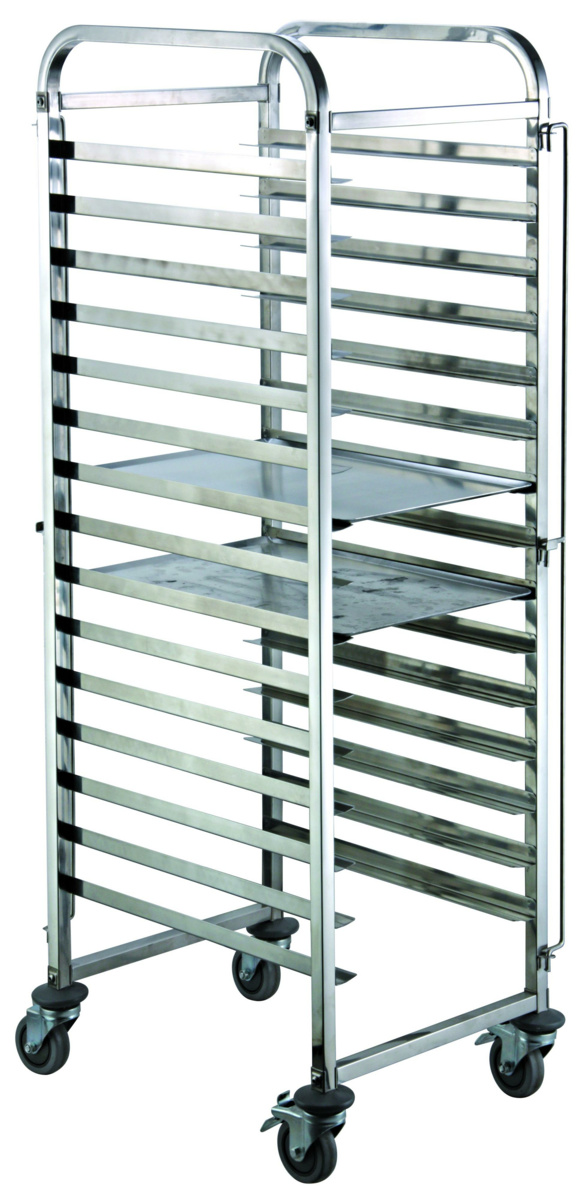 Tablettwagen mit 16 Einschüben 600x400 mm