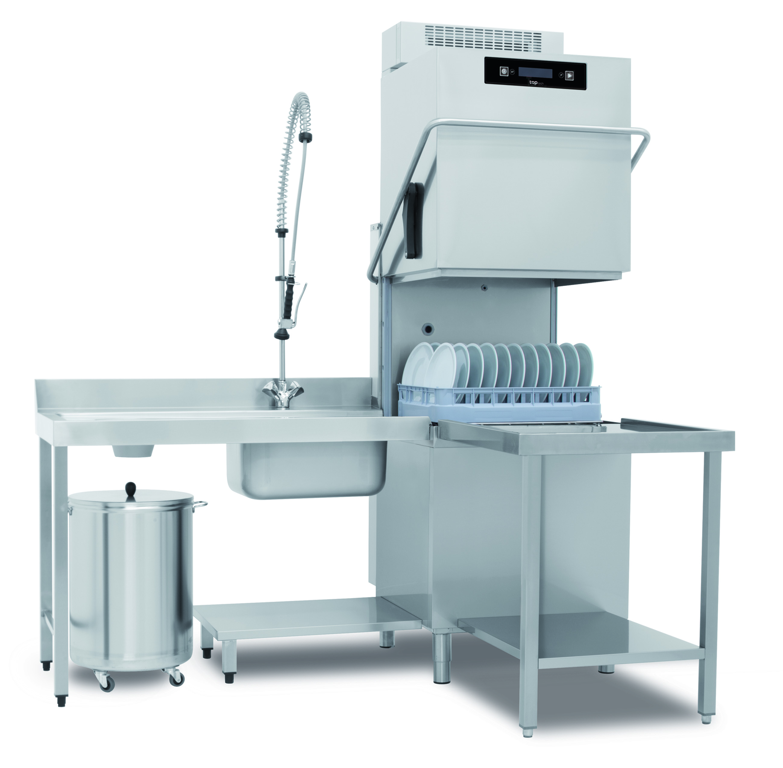 Haubenspülmaschine TOPTECH39-23D NRG