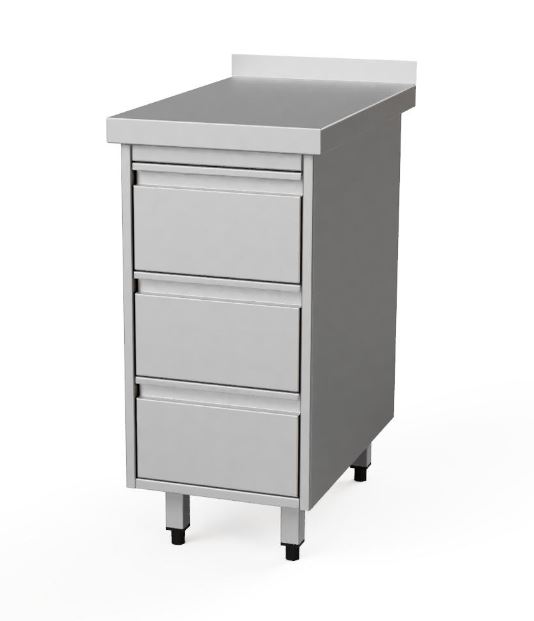 Schubladenschrank mit 3 Schubladen
