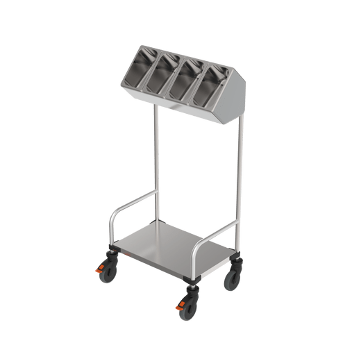 Tablett-, Besteckwagen, TBW-BB-GN4