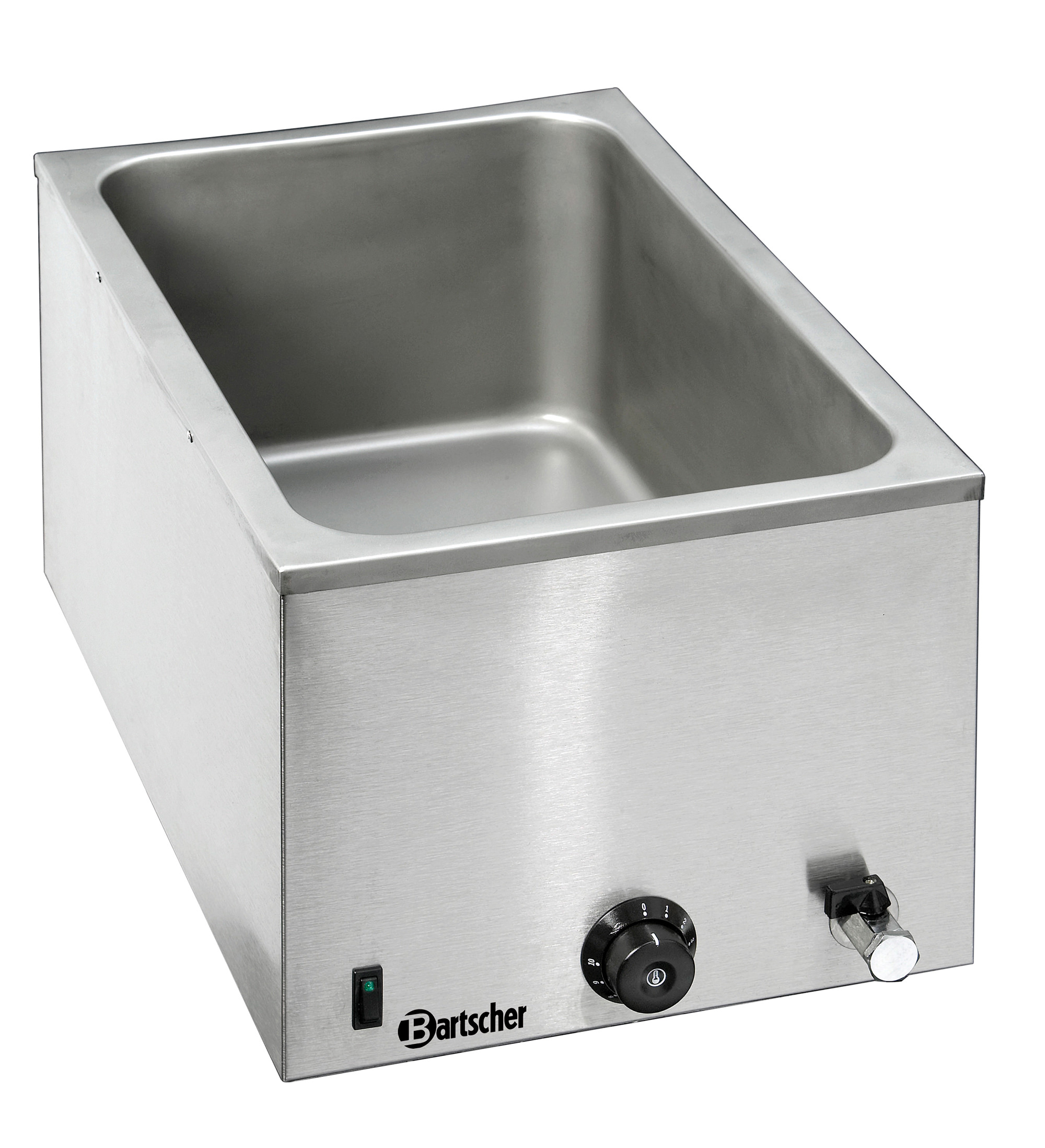 Bain Marie GN1/1 200 mm mit Hahn