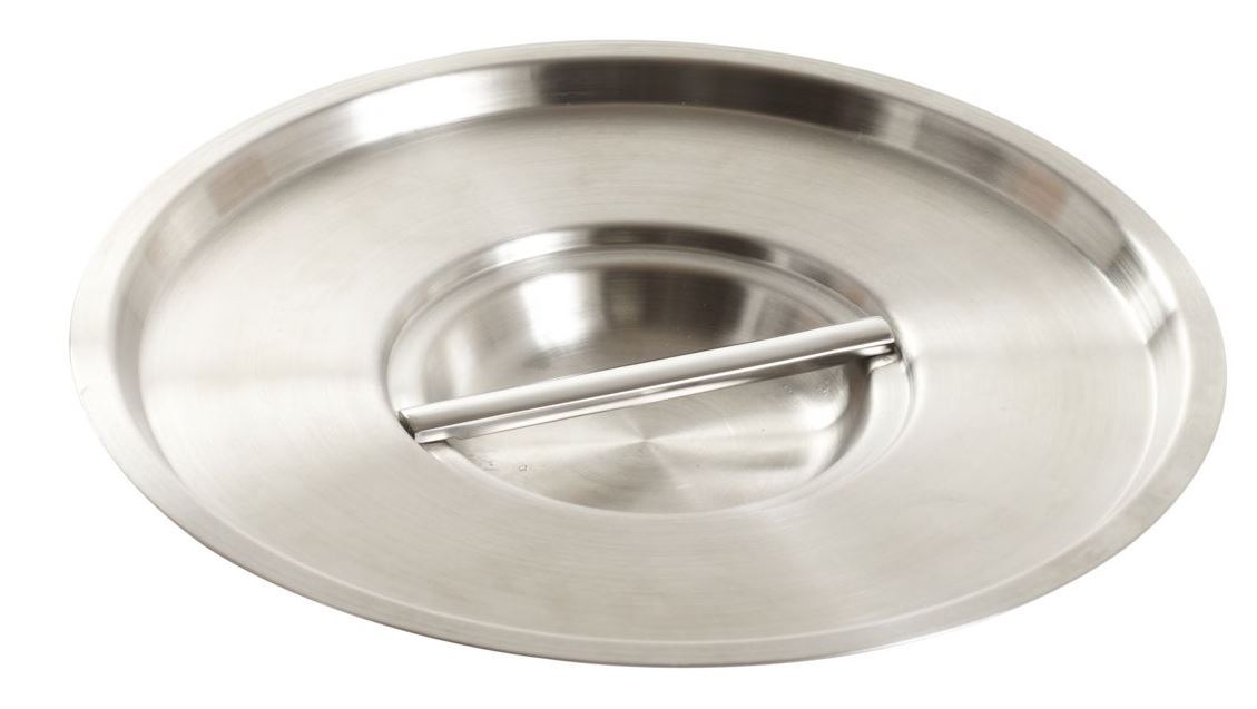 Edelstahldeckel 28 Cm.